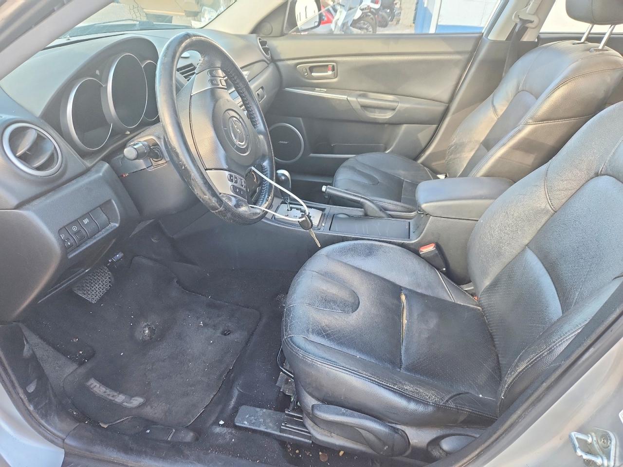 2007 Mazda 3 Hatchback Silver vin: JM1BK344771602447