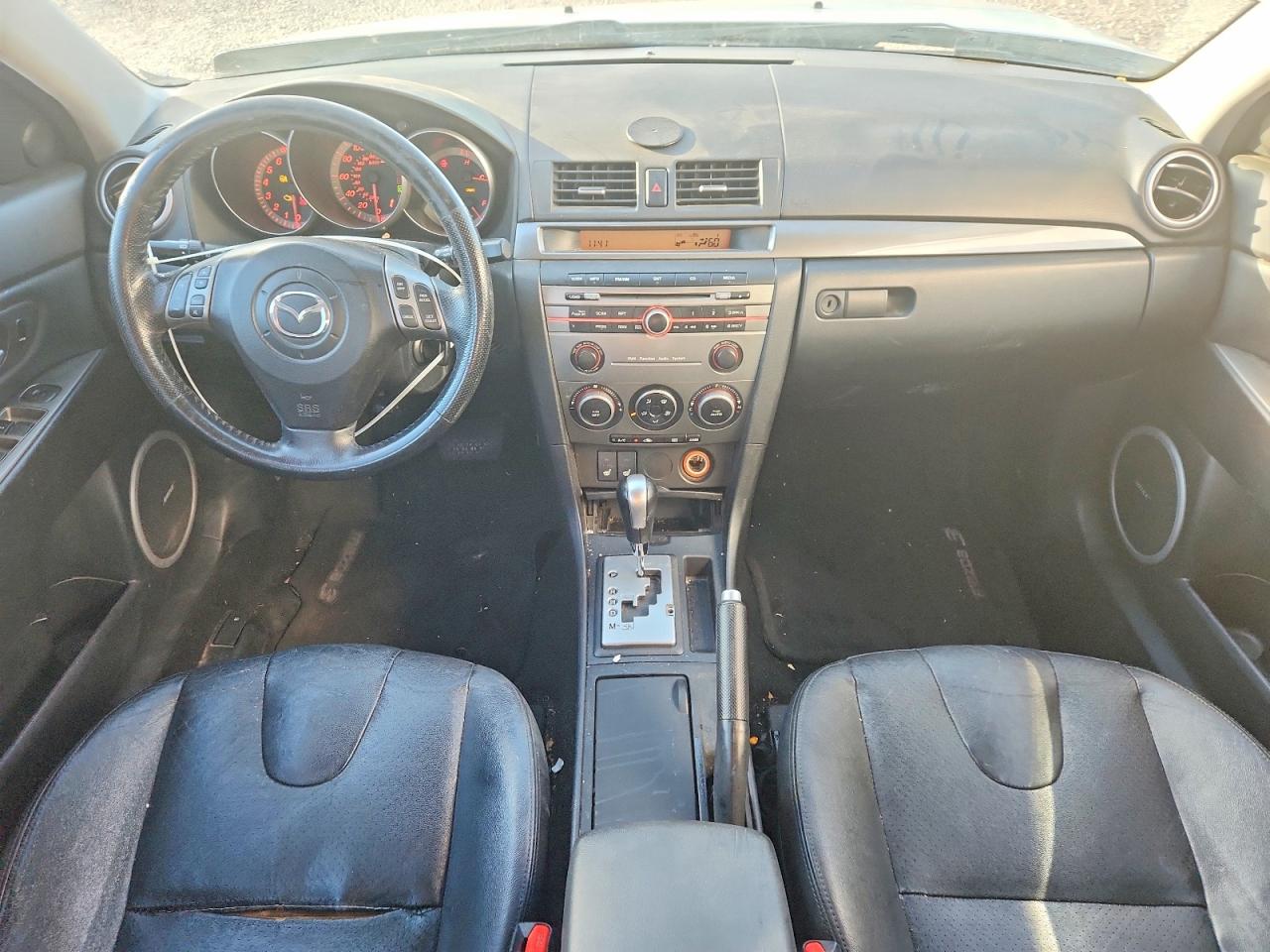 2007 Mazda 3 Hatchback Silver vin: JM1BK344771602447