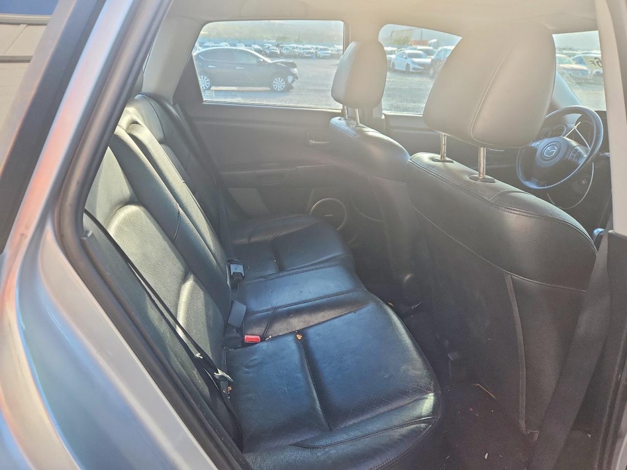 2007 Mazda 3 Hatchback Silver vin: JM1BK344771602447