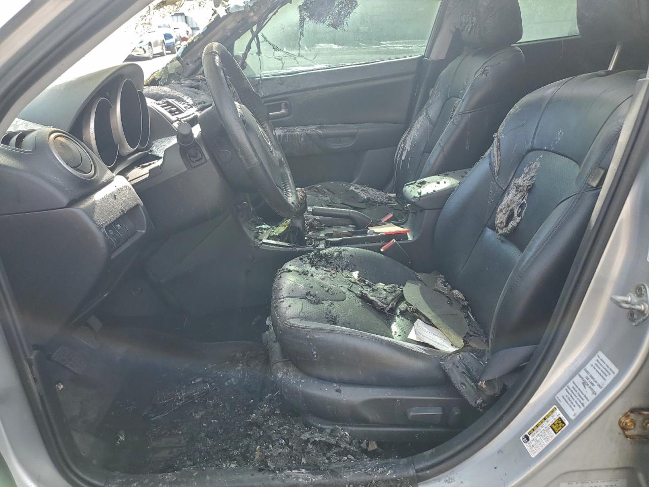 2008 Mazda 3 Пожар vin: JM1BK344781122765