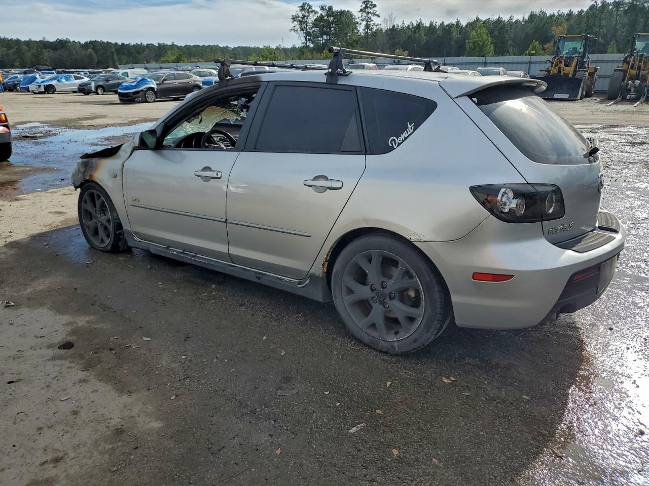 2008 Mazda 3 Пожар vin: JM1BK344781122765