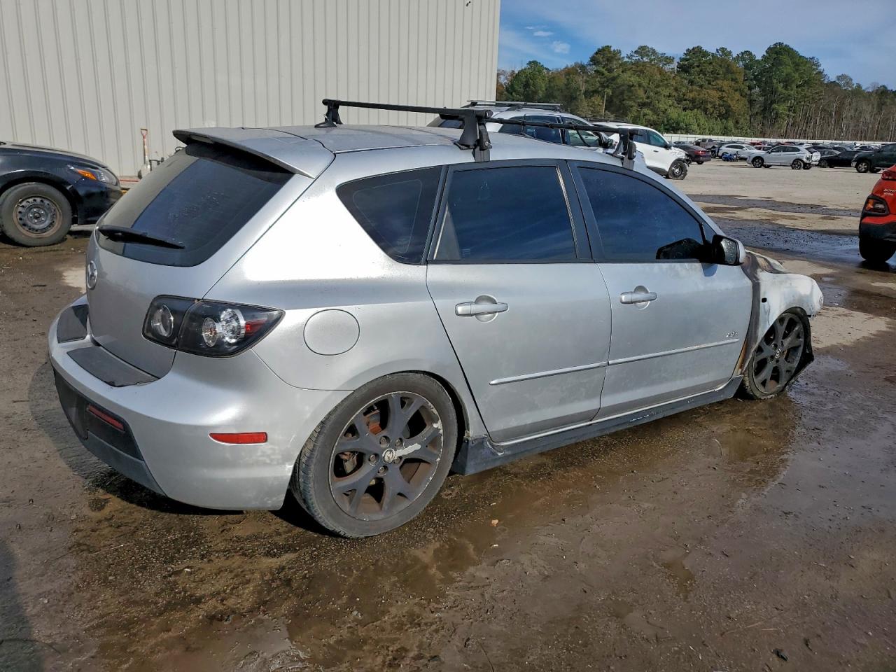 2008 Mazda 3 Пожар vin: JM1BK344781122765