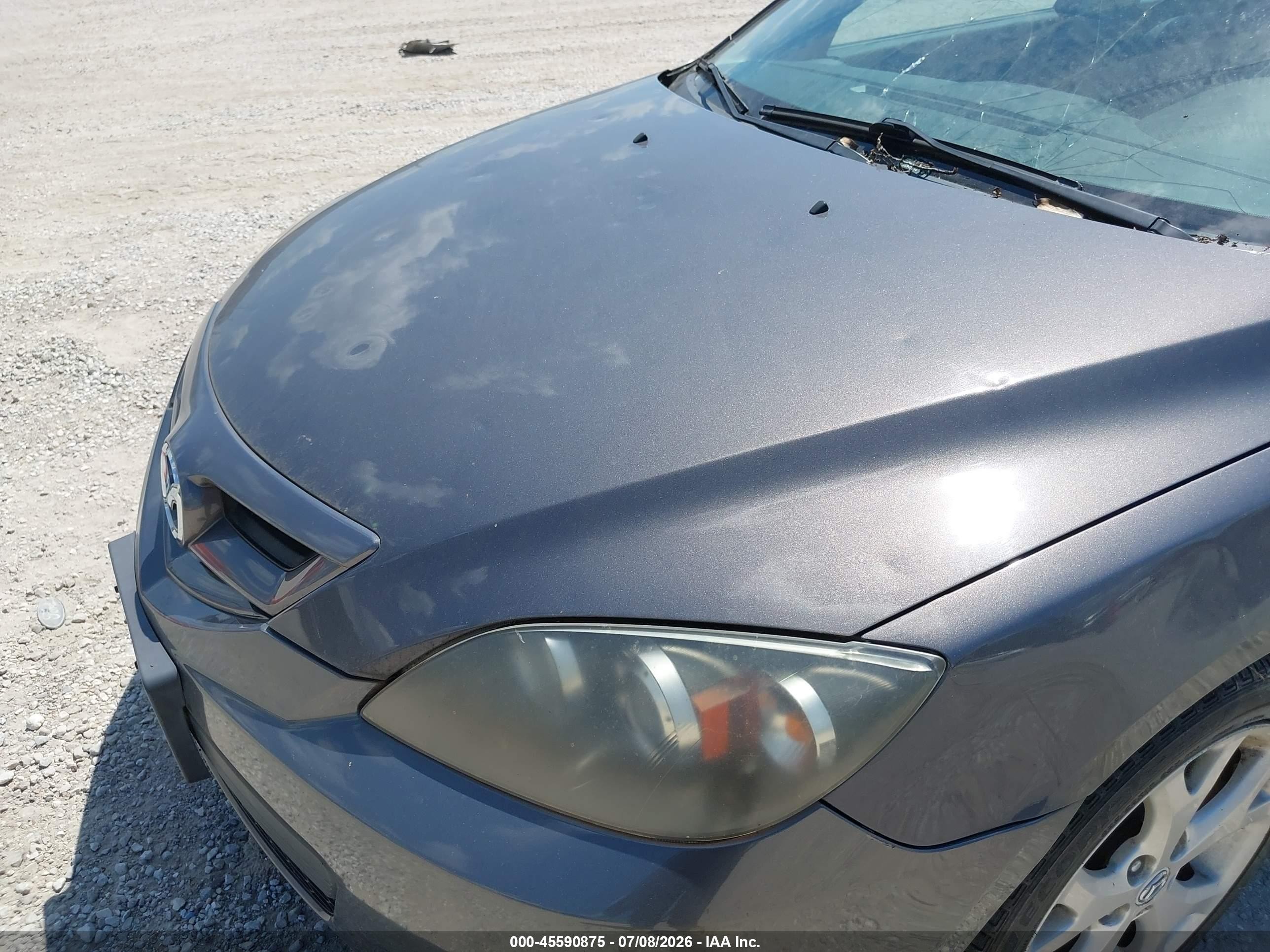 2009 Mazda Mazda3 S Grand Touring Gray vin: JM1BK344791195832
