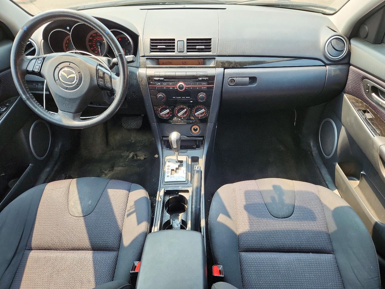 2008 Mazda 3 Hatchback Черный vin: JM1BK344881171165
