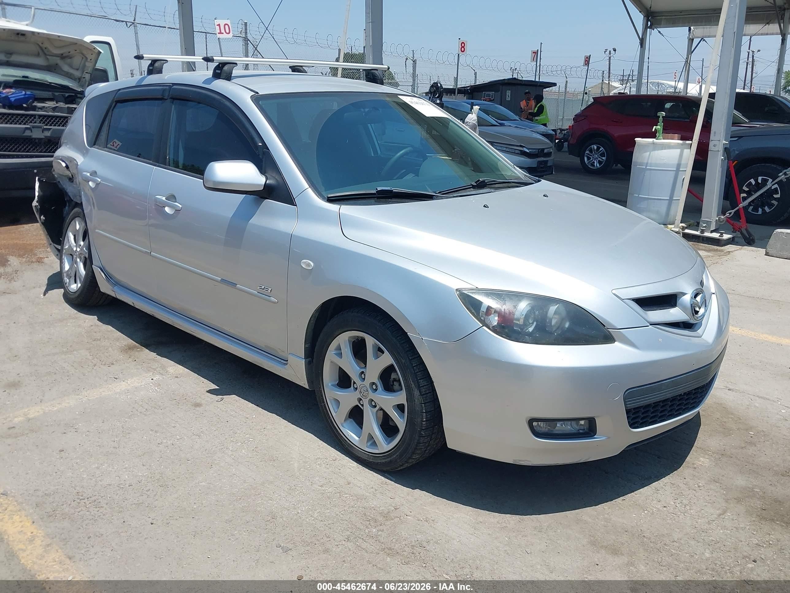 2009 Mazda Mazda3 S Sport Silver vin: JM1BK344891243970