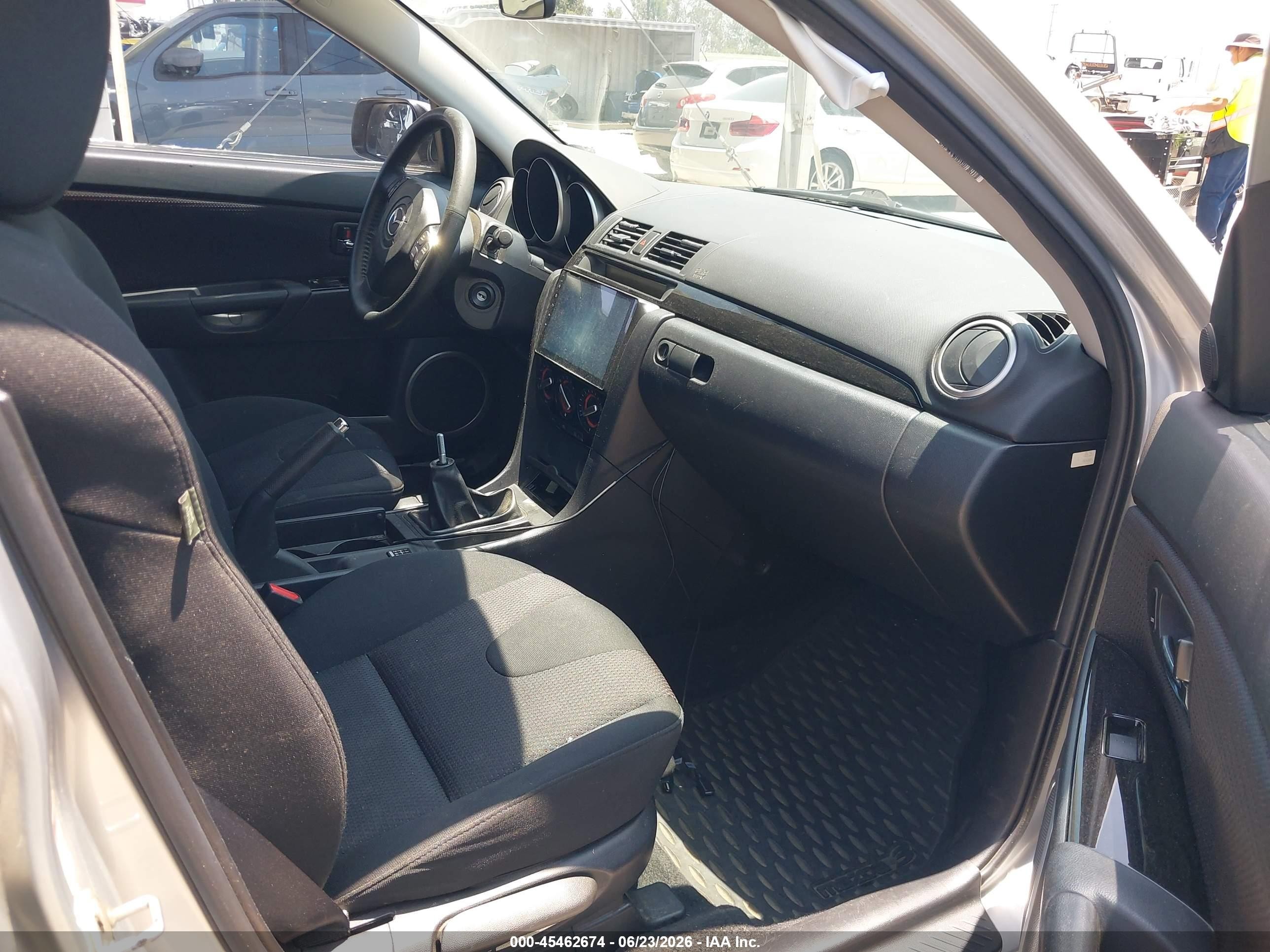 2009 Mazda Mazda3 S Sport Silver vin: JM1BK344891243970