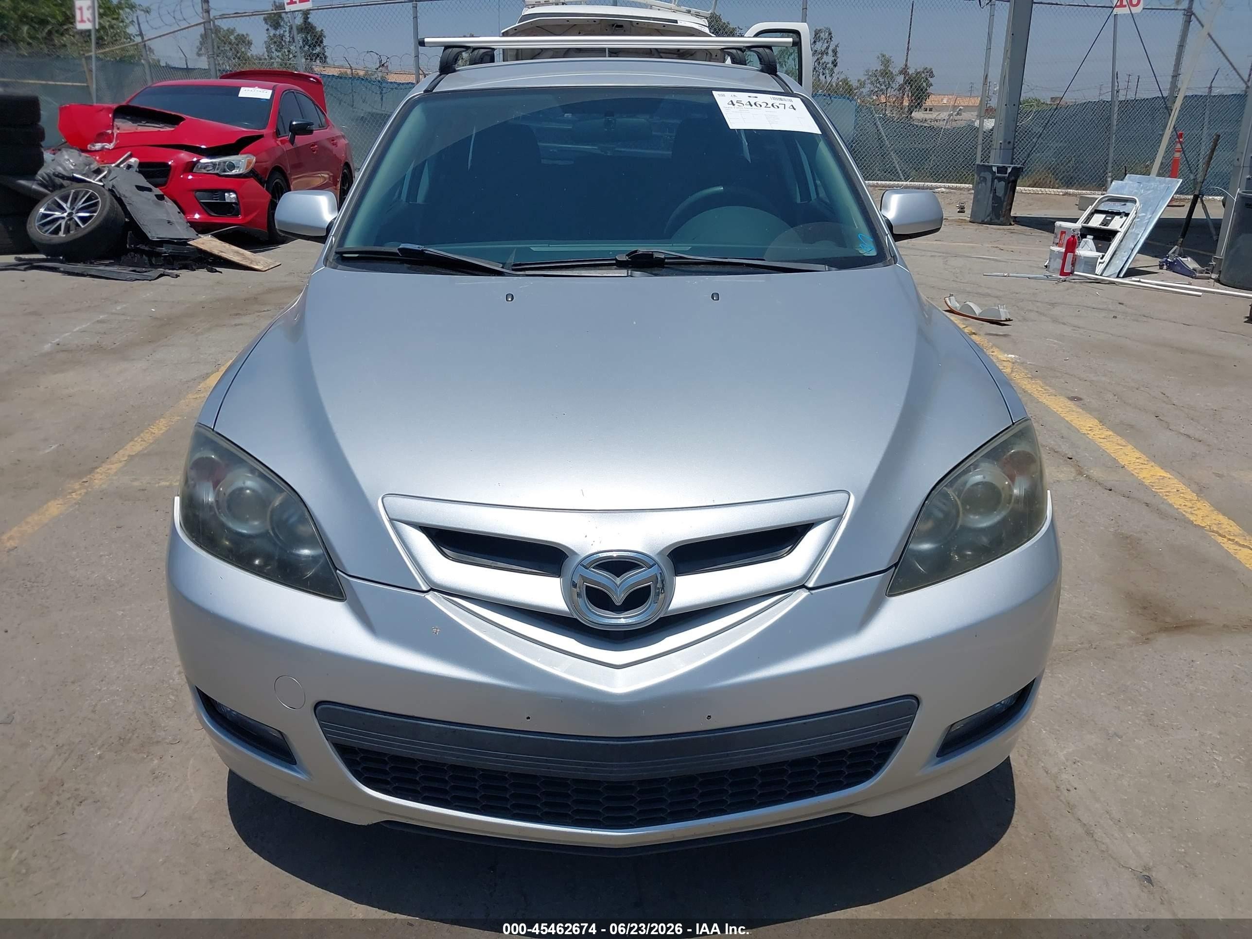 2009 Mazda Mazda3 S Sport Silver vin: JM1BK344891243970