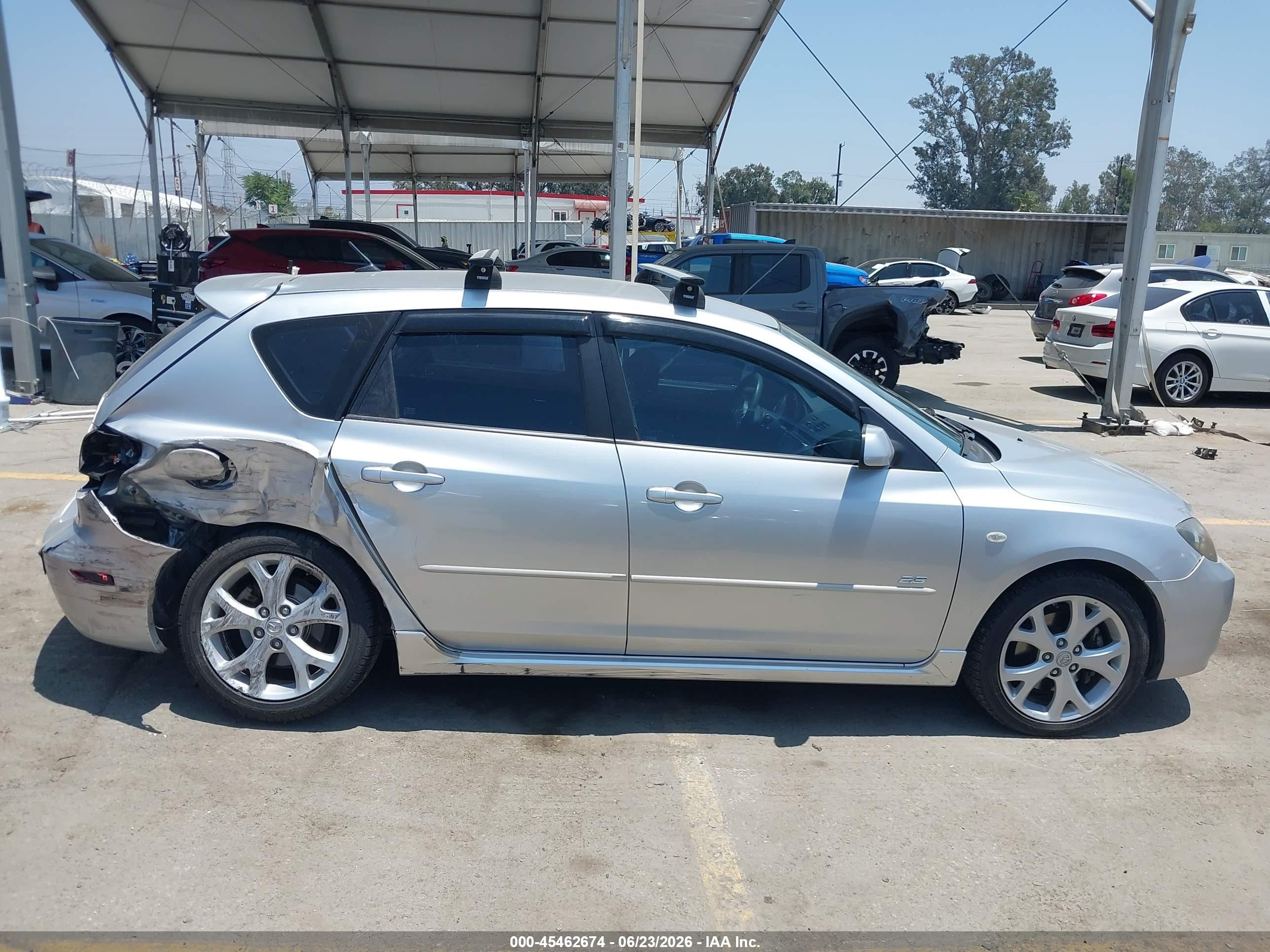 2009 Mazda Mazda3 S Sport Silver vin: JM1BK344891243970