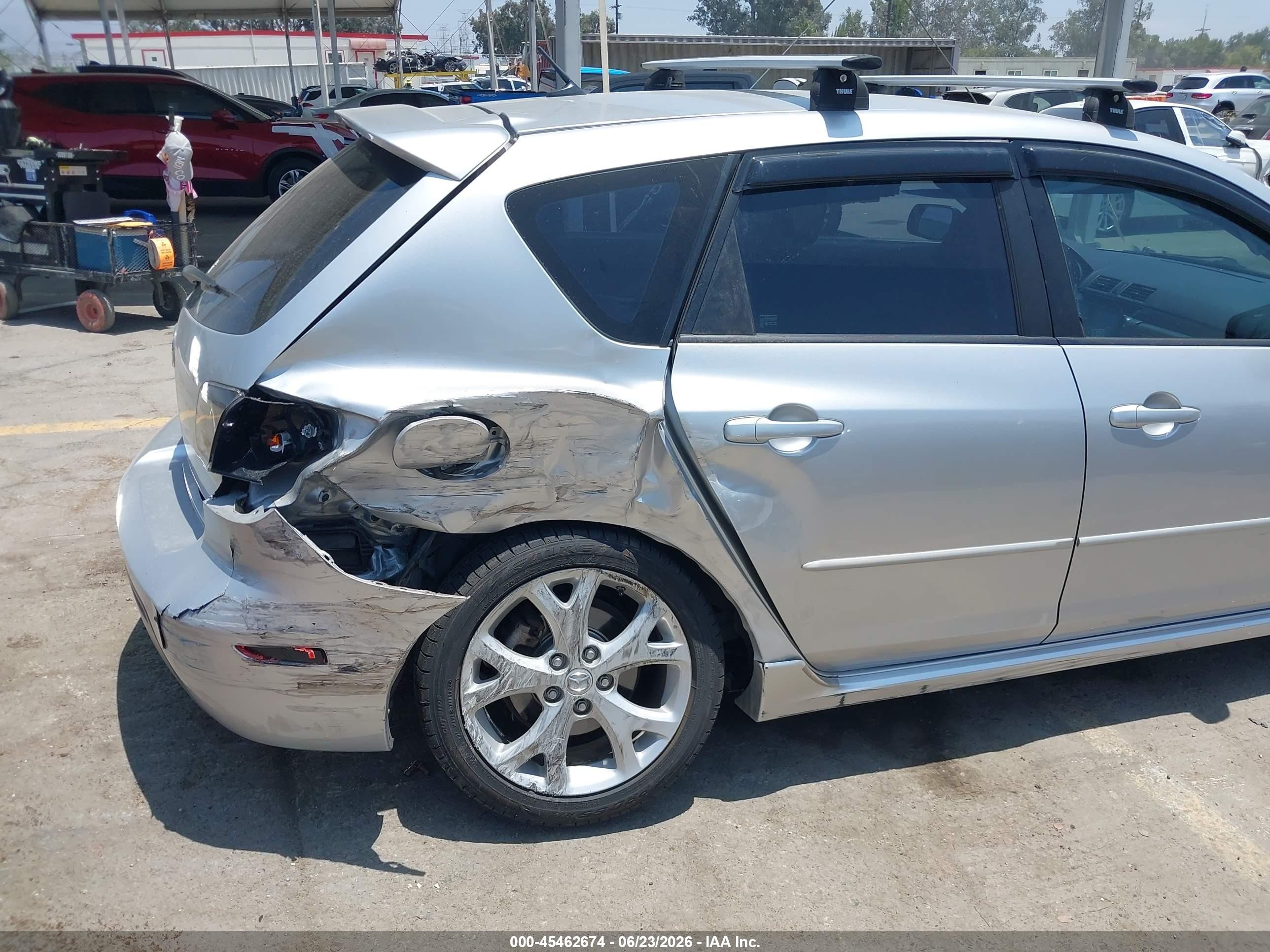 2009 Mazda Mazda3 S Sport Silver vin: JM1BK344891243970