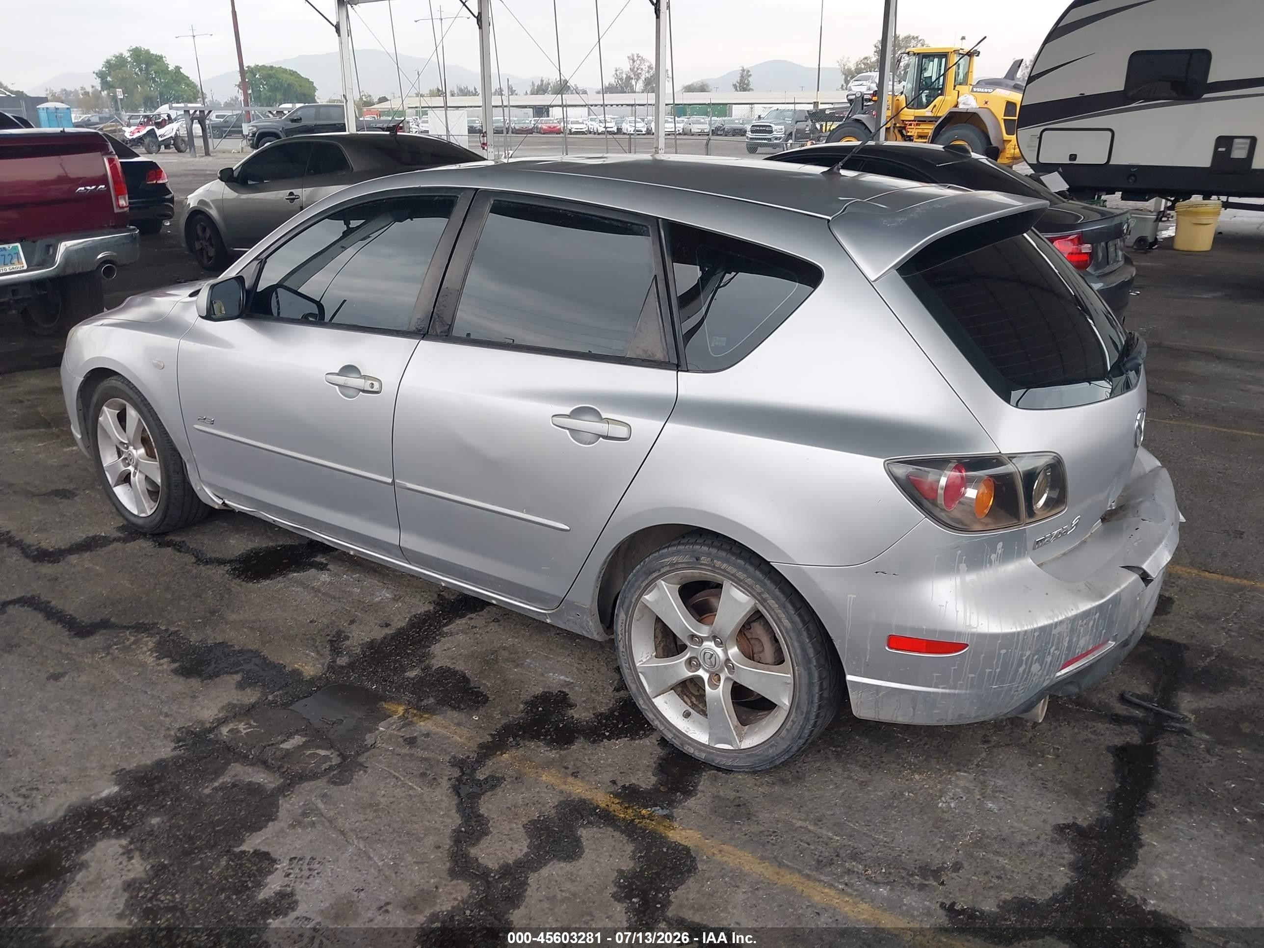 2006 Mazda Mazda3 S Touring Silver vin: JM1BK344961465588