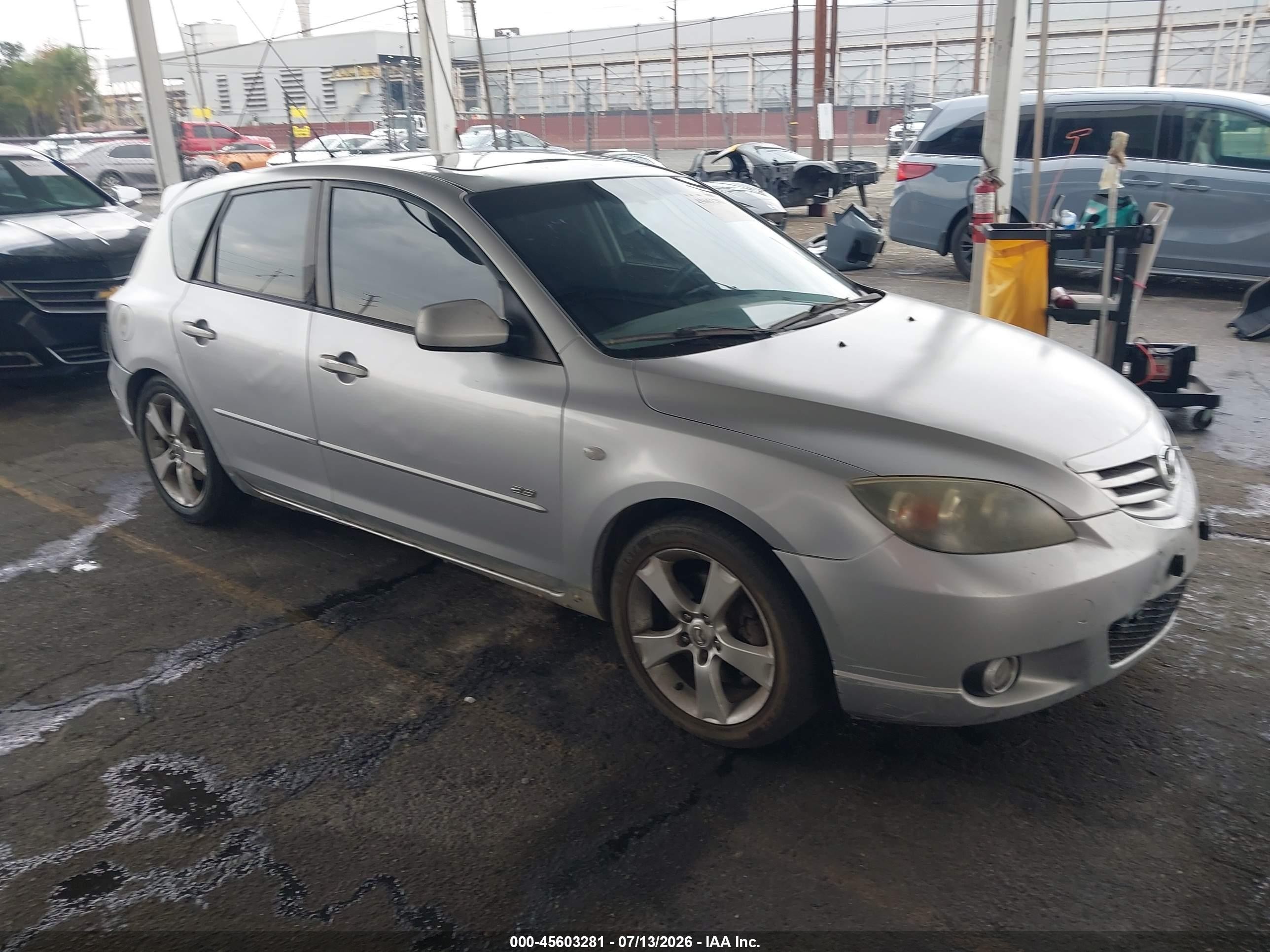 2006 Mazda Mazda3 S Touring Silver vin: JM1BK344961465588