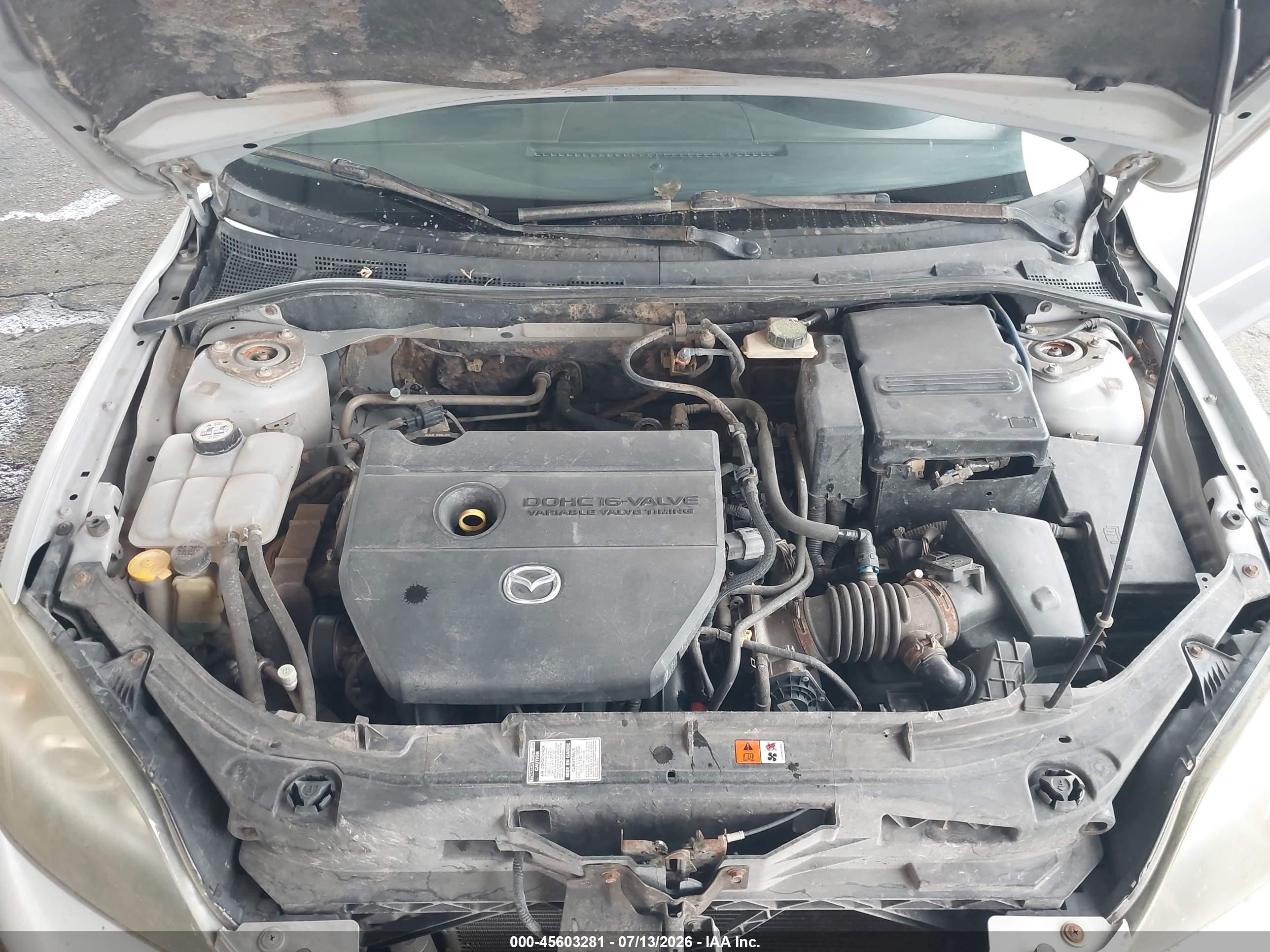 2006 Mazda Mazda3 S Touring Silver vin: JM1BK344961465588