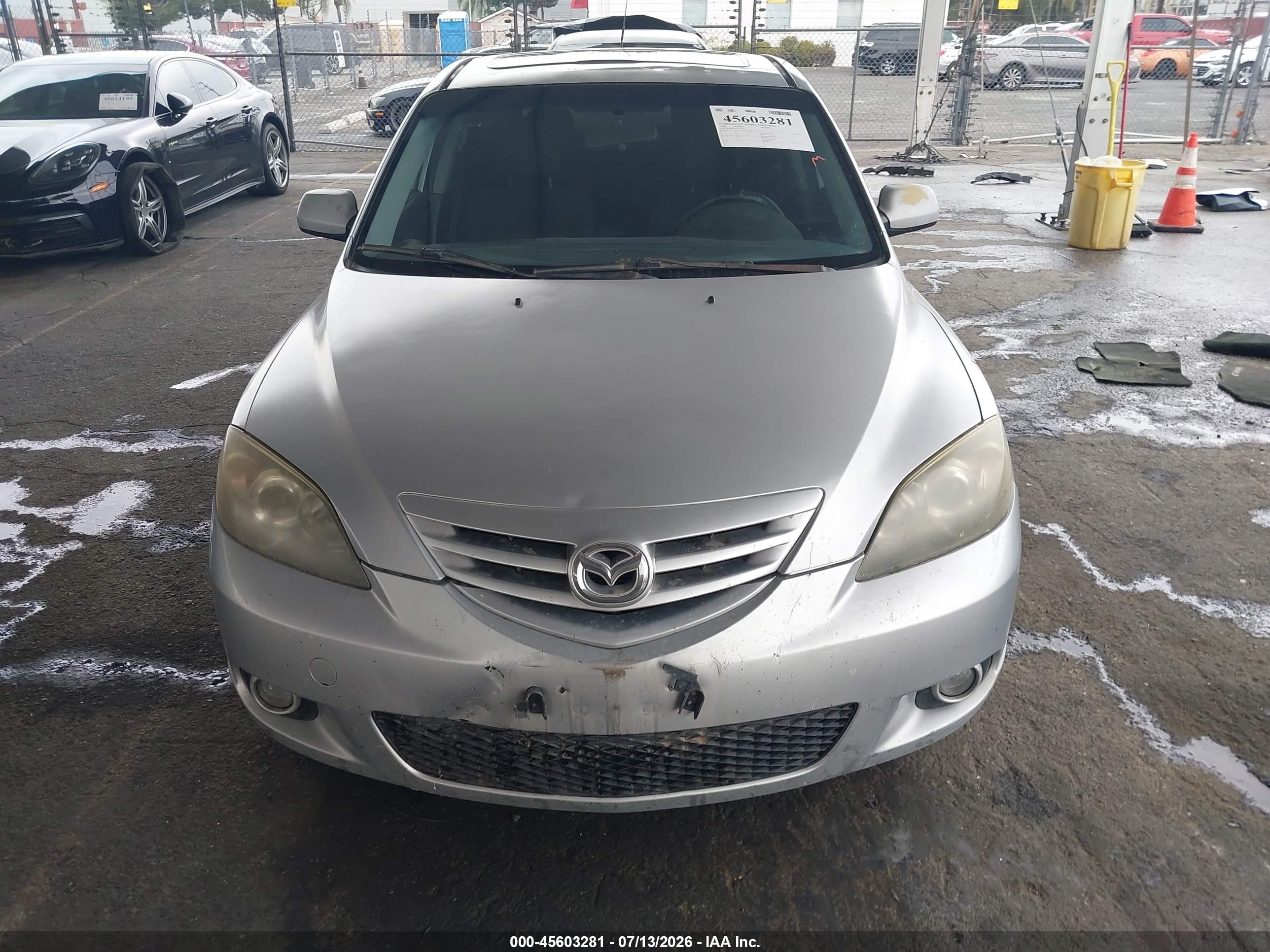 2006 Mazda Mazda3 S Touring Silver vin: JM1BK344961465588
