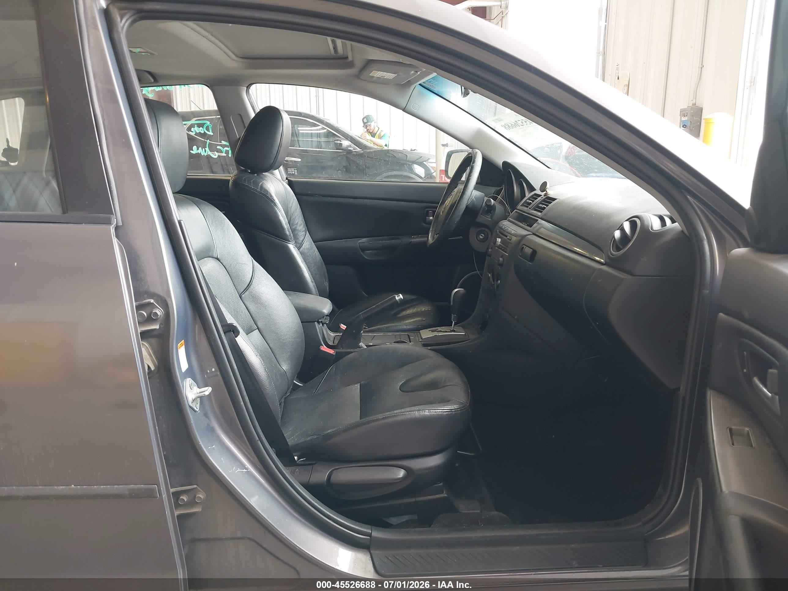 2007 Mazda Mazda3 S Touring Gray vin: JM1BK344971614289