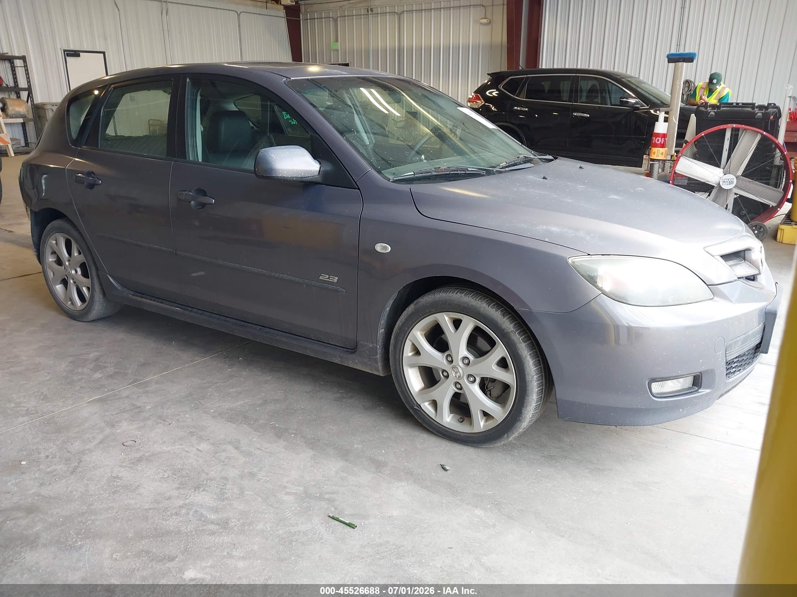 2007 Mazda Mazda3 S Touring Gray vin: JM1BK344971614289