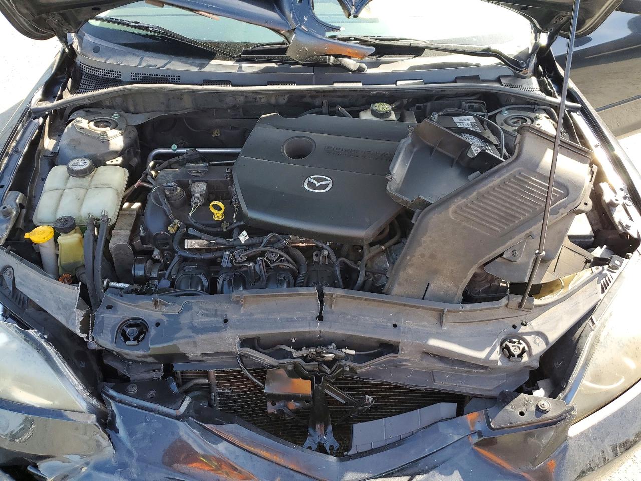 2008 Mazda 3 Hatchback Black vin: JM1BK344981829334