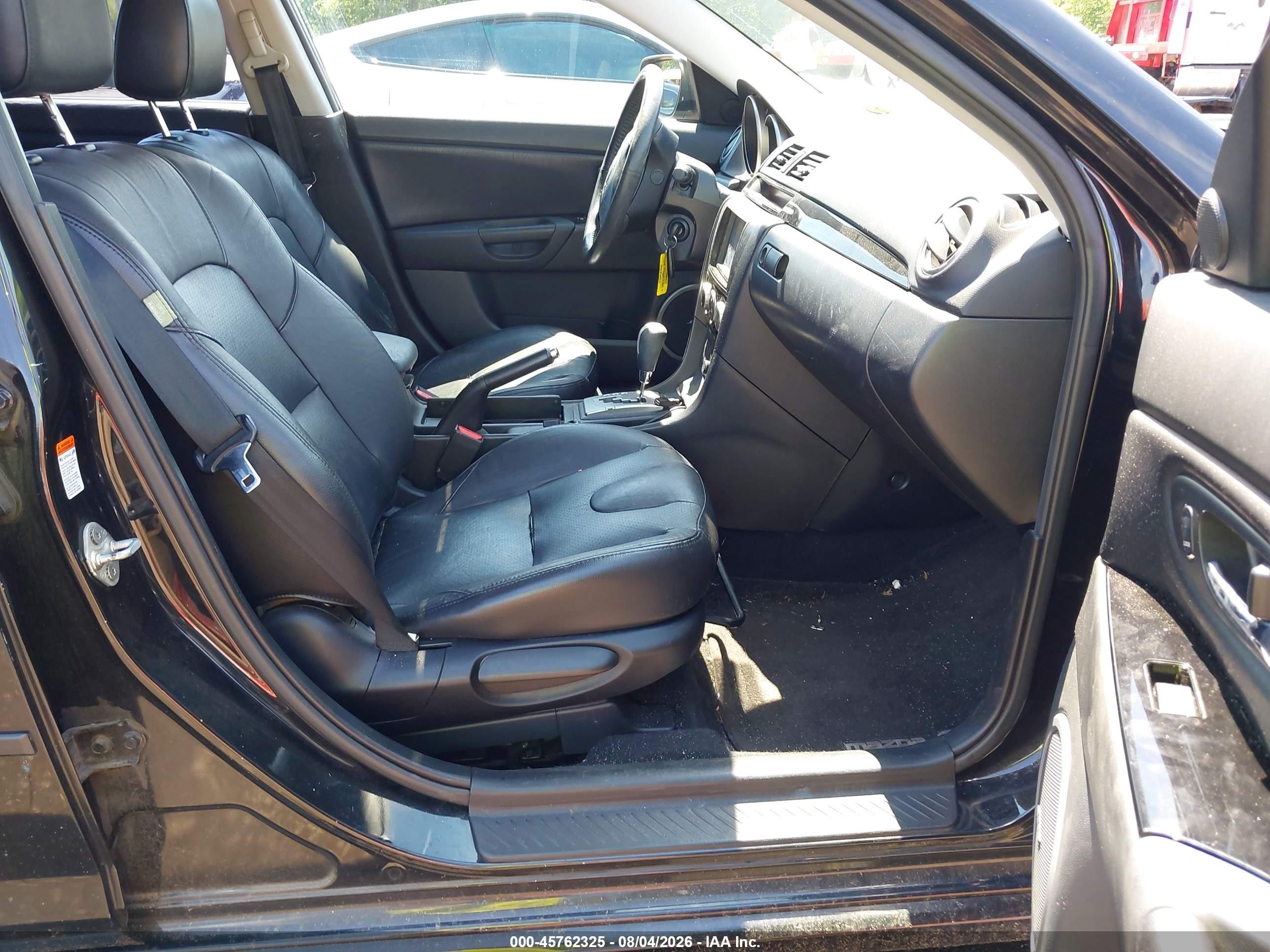 2009 Mazda Mazda3 S Grand Touring Black vin: JM1BK344991241564