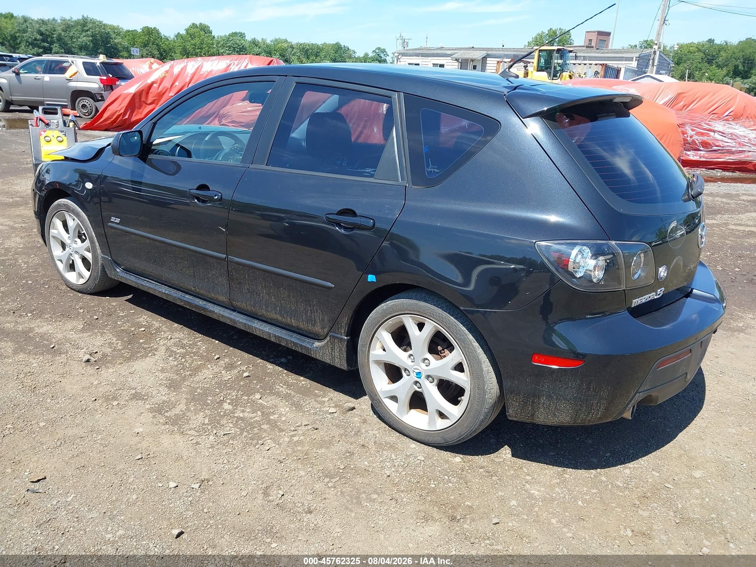 2009 Mazda Mazda3 S Grand Touring Black vin: JM1BK344991241564