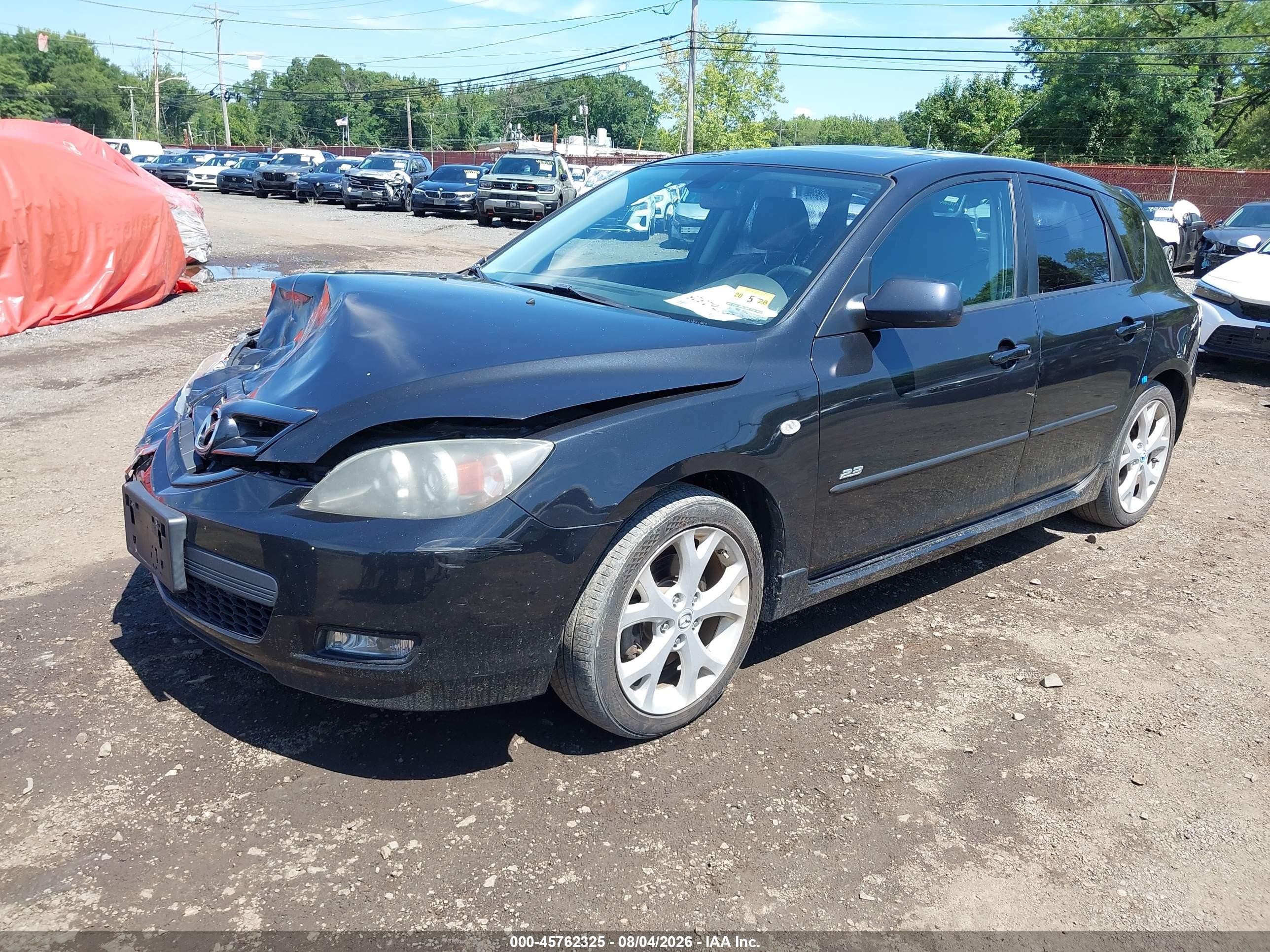 2009 Mazda Mazda3 S Grand Touring Black vin: JM1BK344991241564