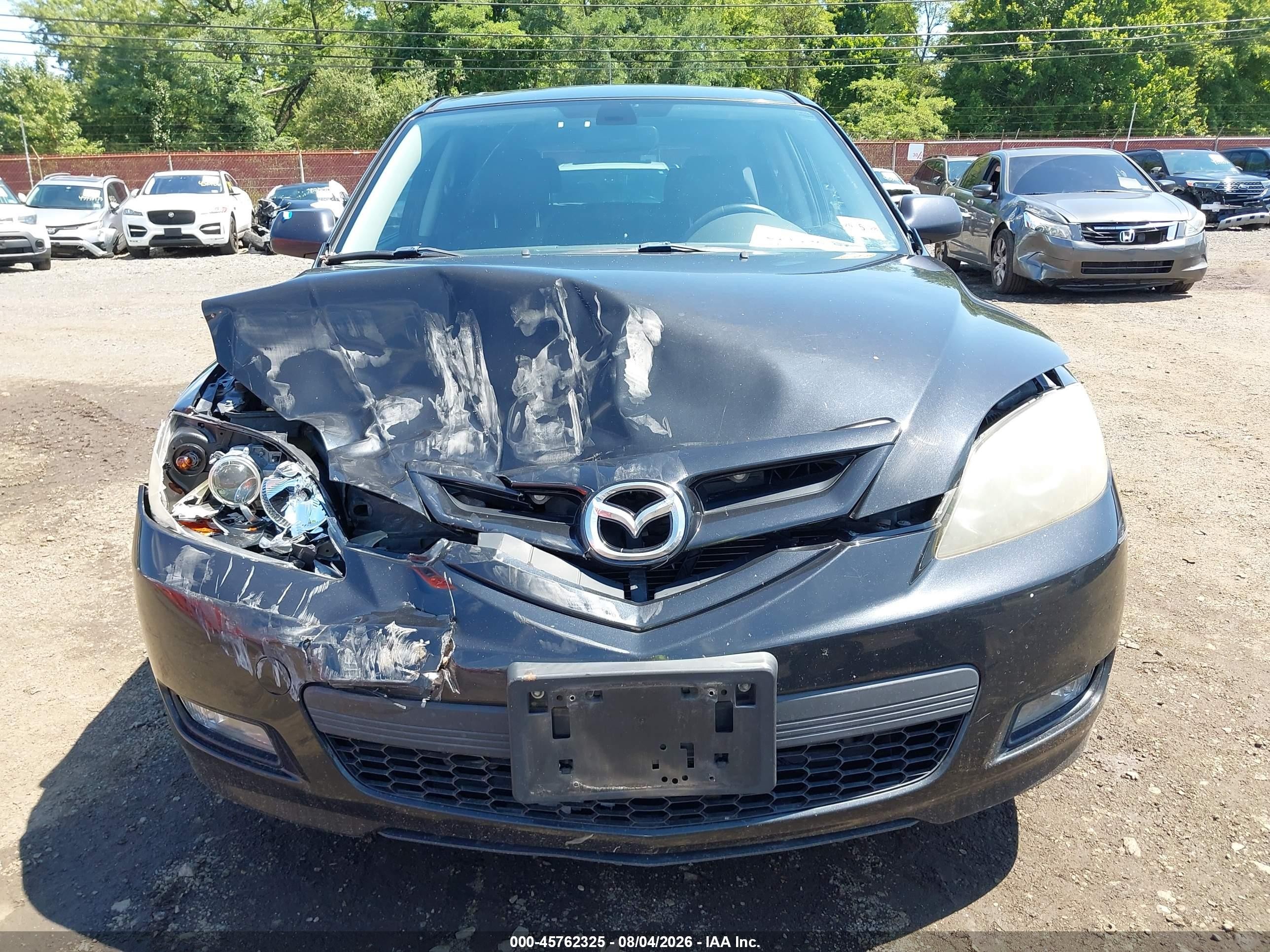 2009 Mazda Mazda3 S Grand Touring Black vin: JM1BK344991241564
