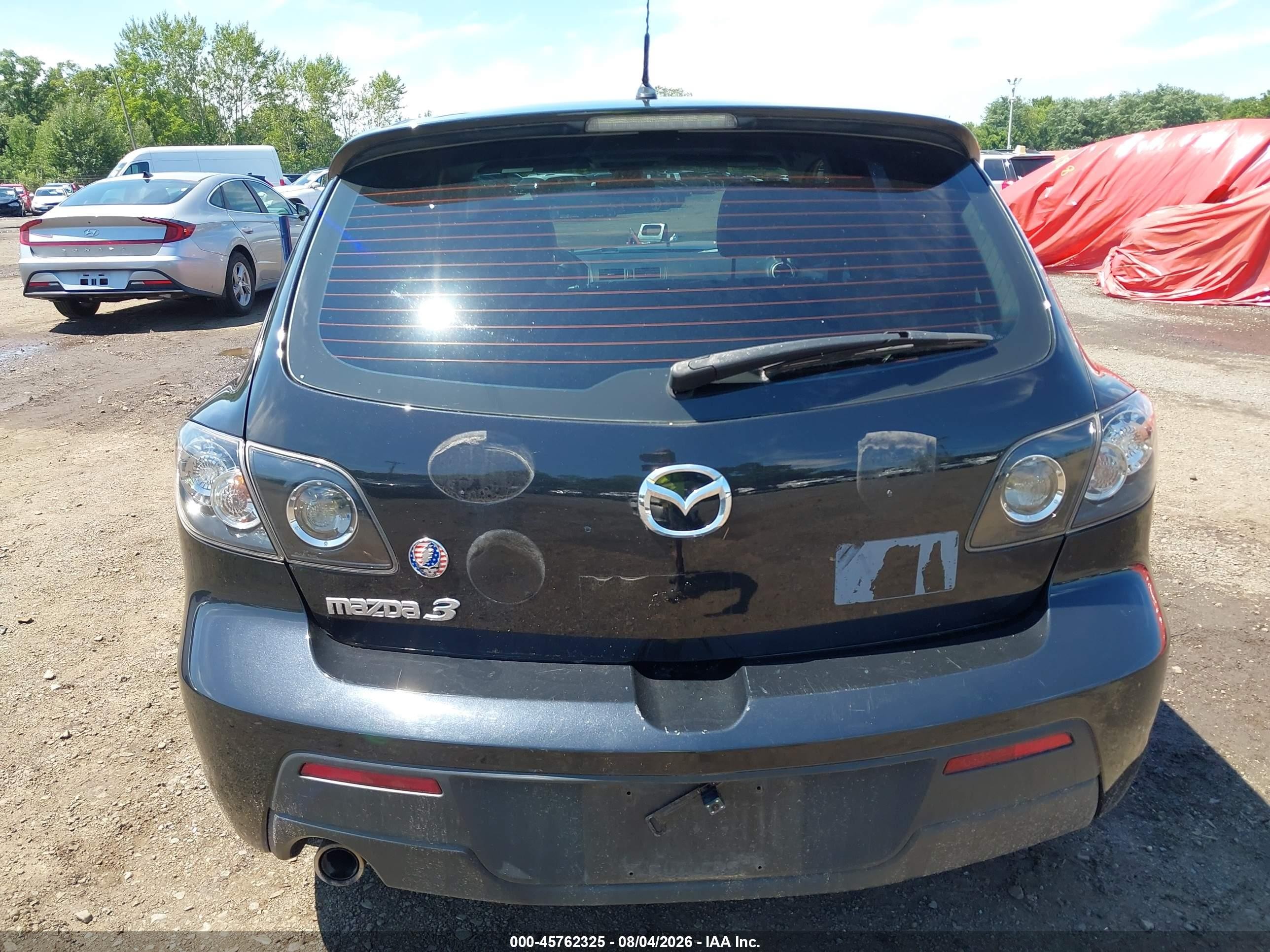 2009 Mazda Mazda3 S Grand Touring Black vin: JM1BK344991241564