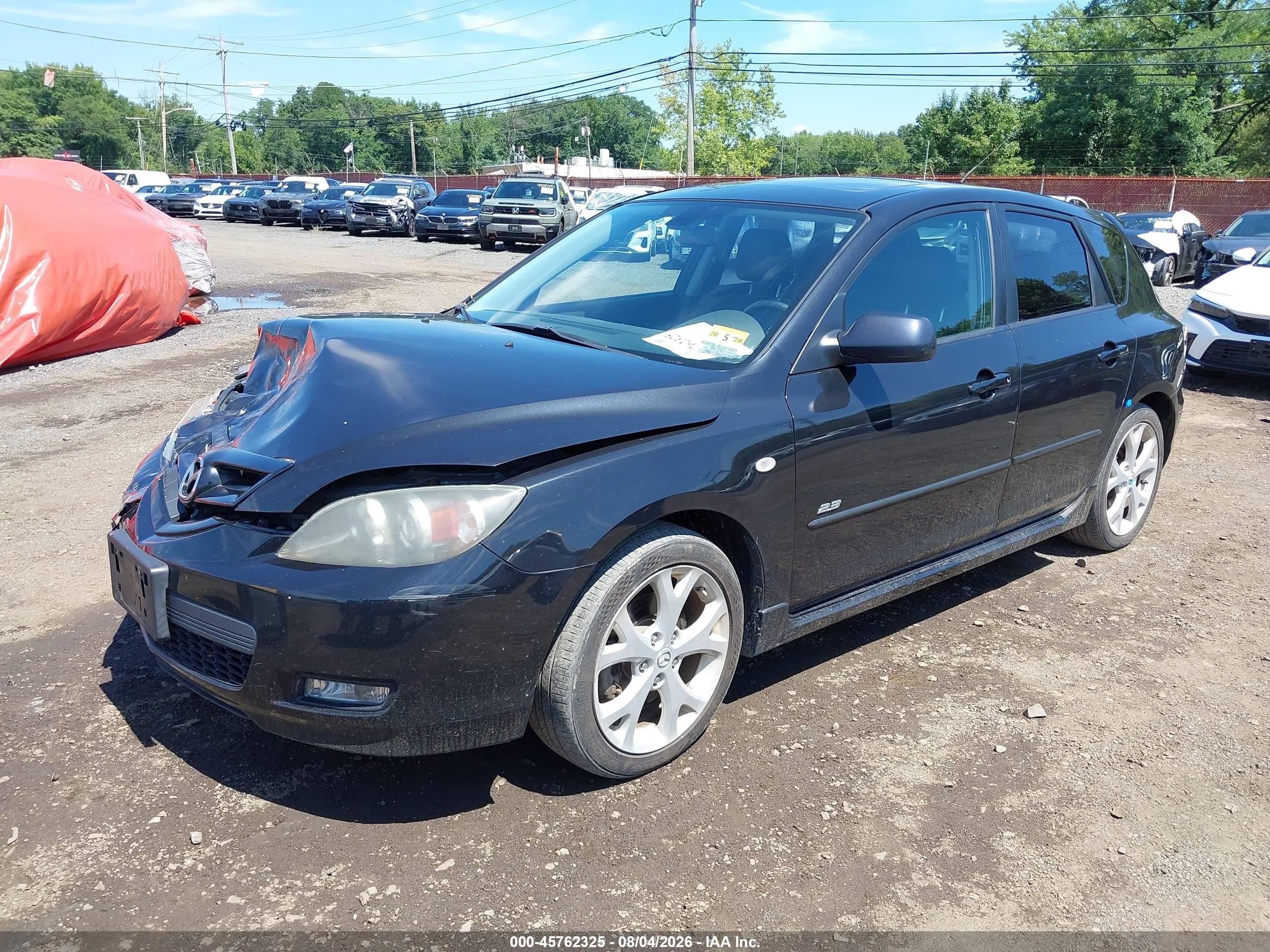 2009 Mazda Mazda3 S Grand Touring Black vin: JM1BK344991241564