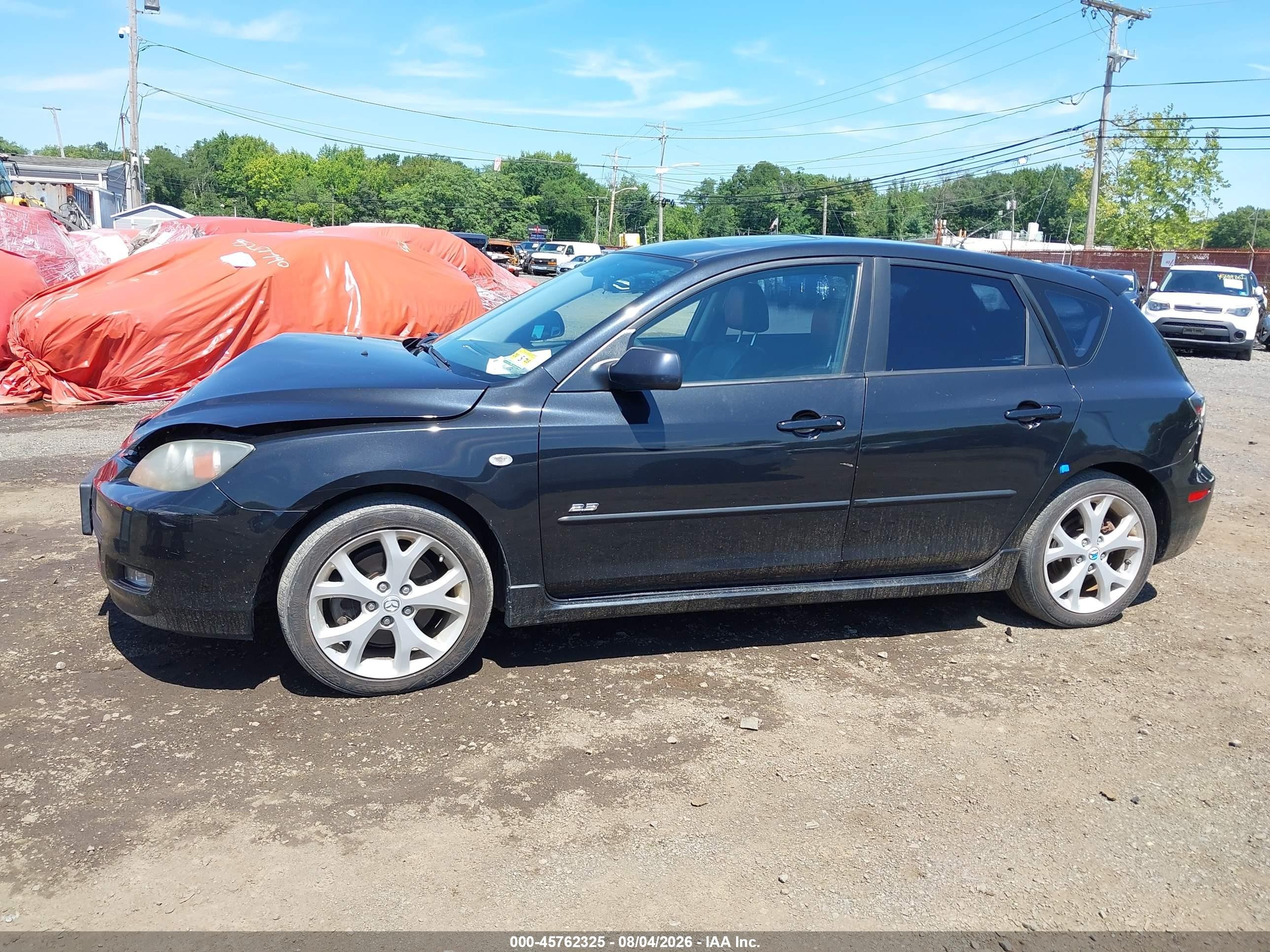 2009 Mazda Mazda3 S Grand Touring Black vin: JM1BK344991241564