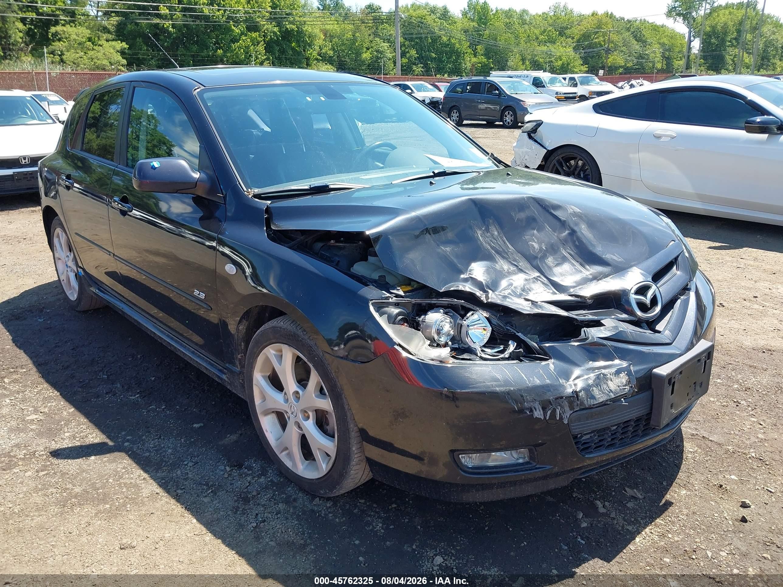 2009 Mazda Mazda3 S Grand Touring Black vin: JM1BK344991241564