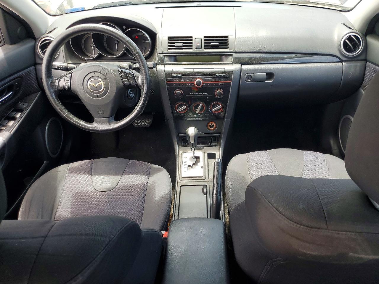 2008 Mazda 3 Hatchback Gray vin: JM1BK344X81166601
