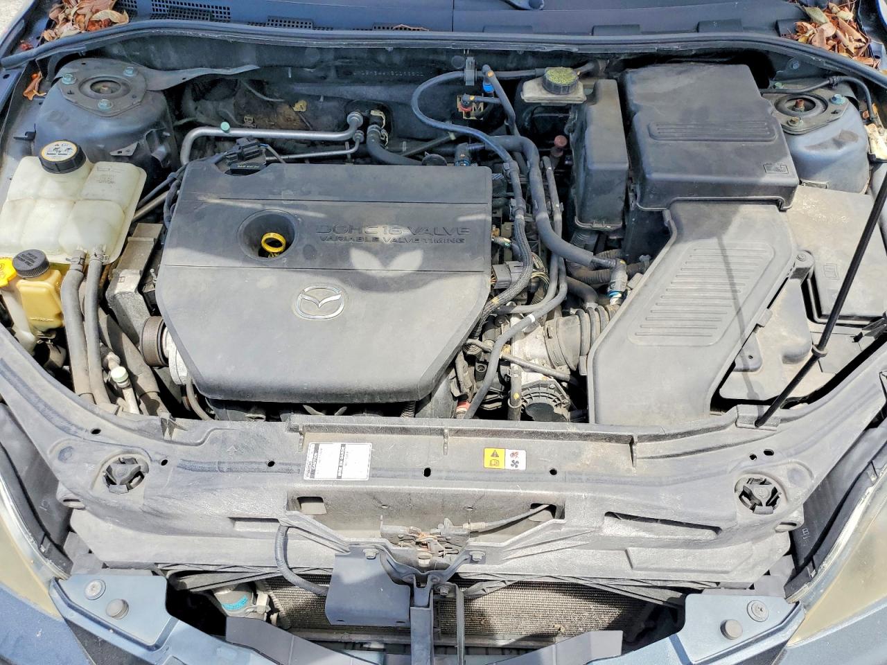 2008 Mazda 3 Hatchback Gray vin: JM1BK344X81166601