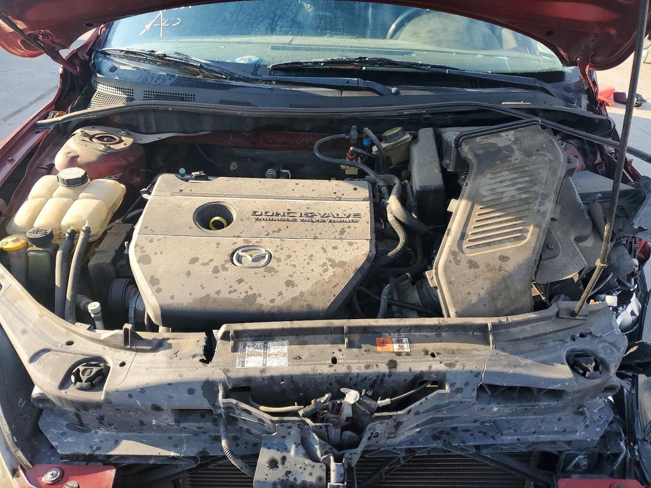 2009 Mazda 3 S Maroon vin: JM1BK344X91191323