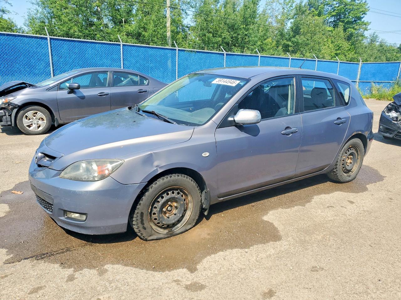 2008 Mazda 3 I Серый vin: JM1BK34F181147243