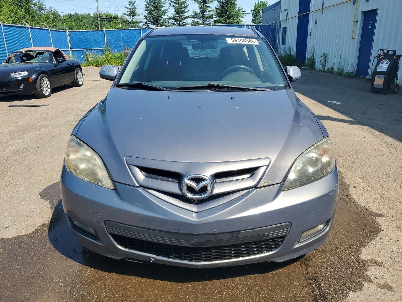 2008 Mazda 3 I Серый vin: JM1BK34F181147243