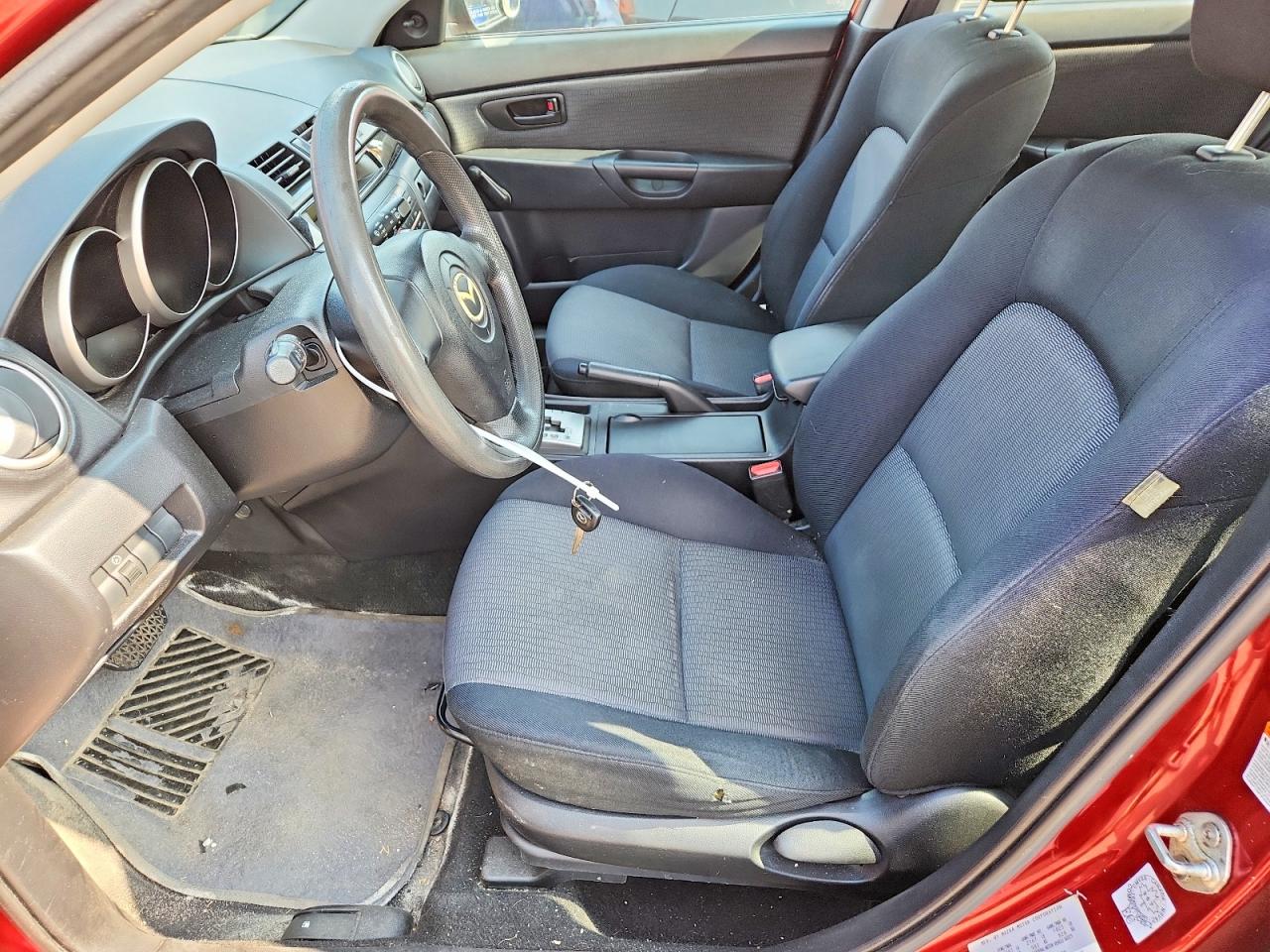 2009 Mazda 3 I Red vin: JM1BK34F691237893