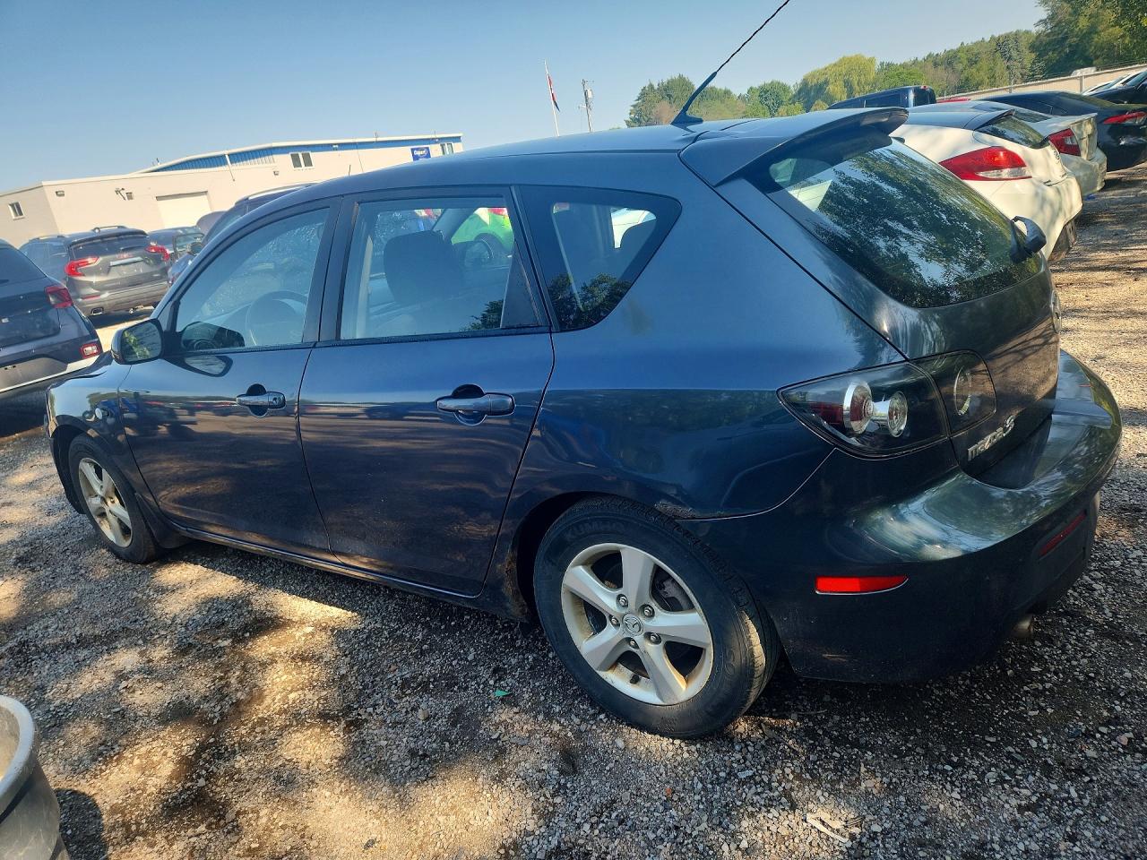 2008 Mazda 3 I Gray vin: JM1BK34F781111749