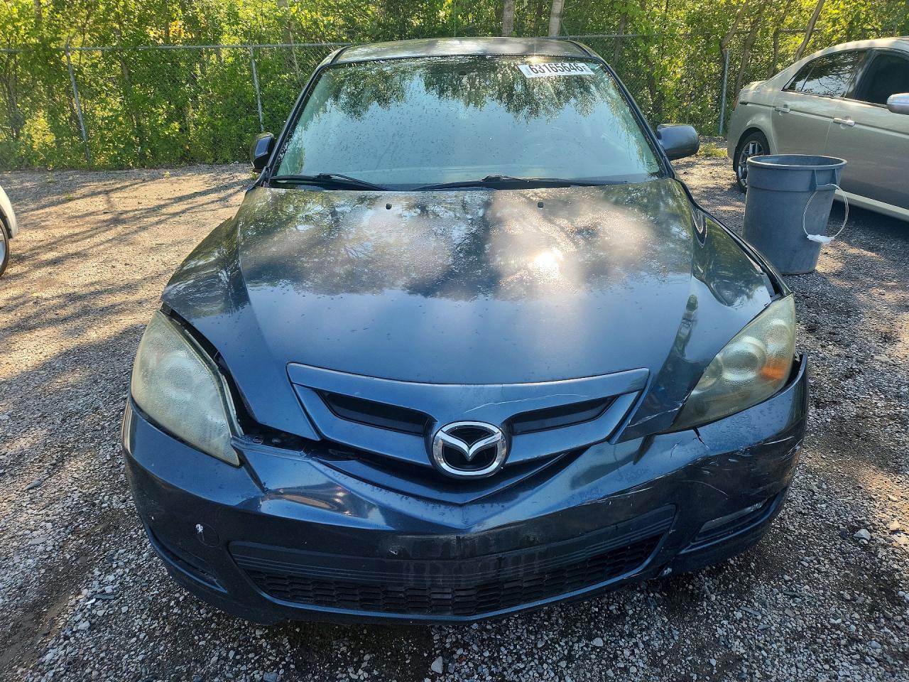 2008 Mazda 3 I Gray vin: JM1BK34F781111749