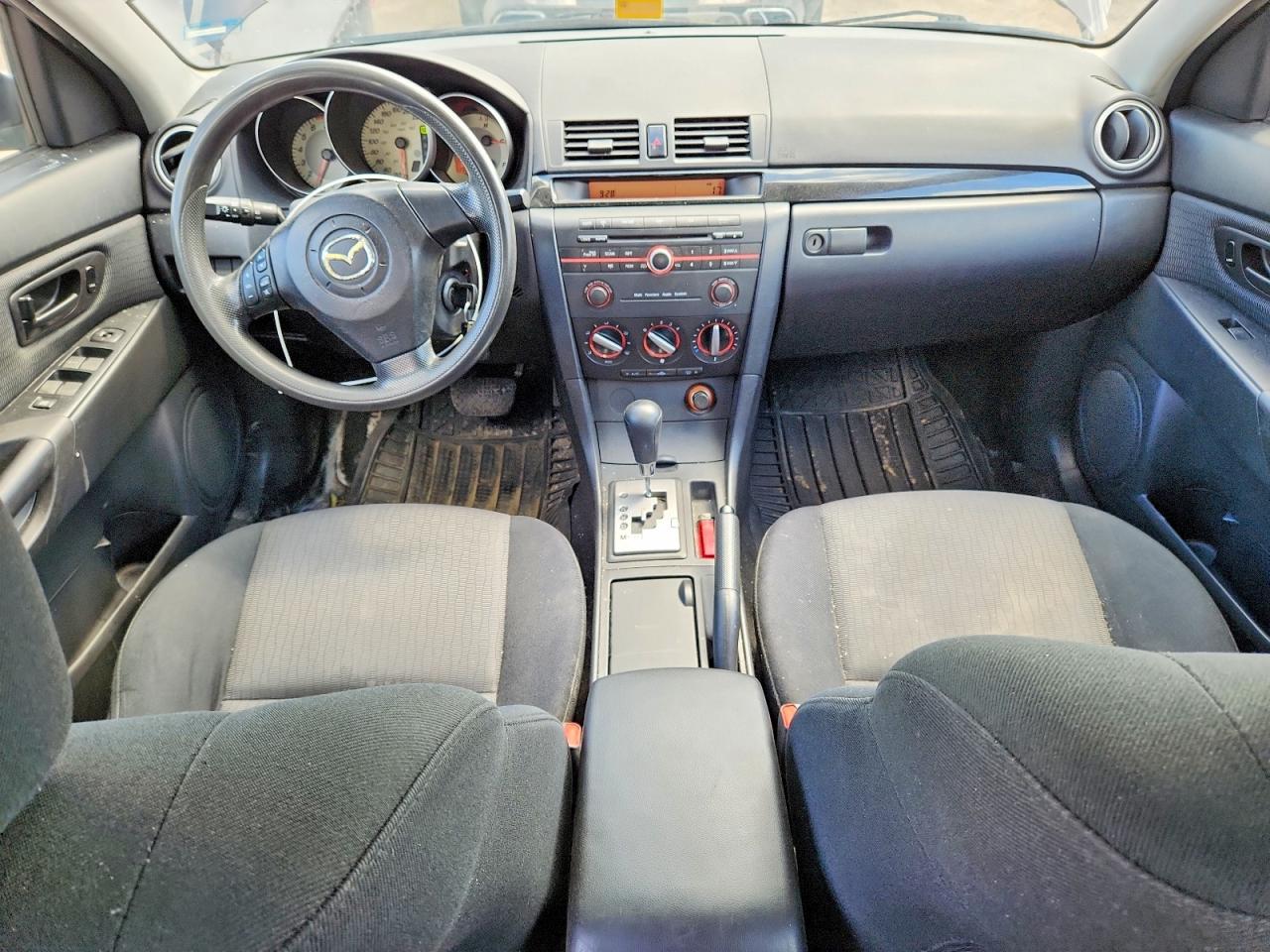 2008 Mazda 3 I Gray vin: JM1BK34F981135860