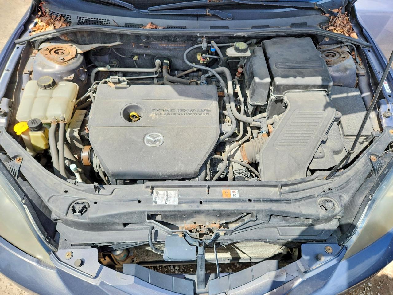 2008 Mazda 3 I Gray vin: JM1BK34F981135860