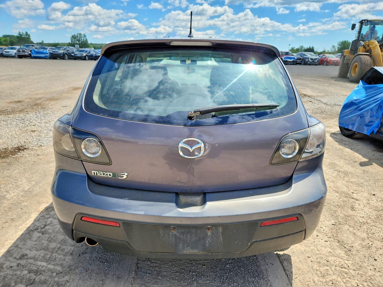 2008 Mazda 3 I Gray vin: JM1BK34F981135860