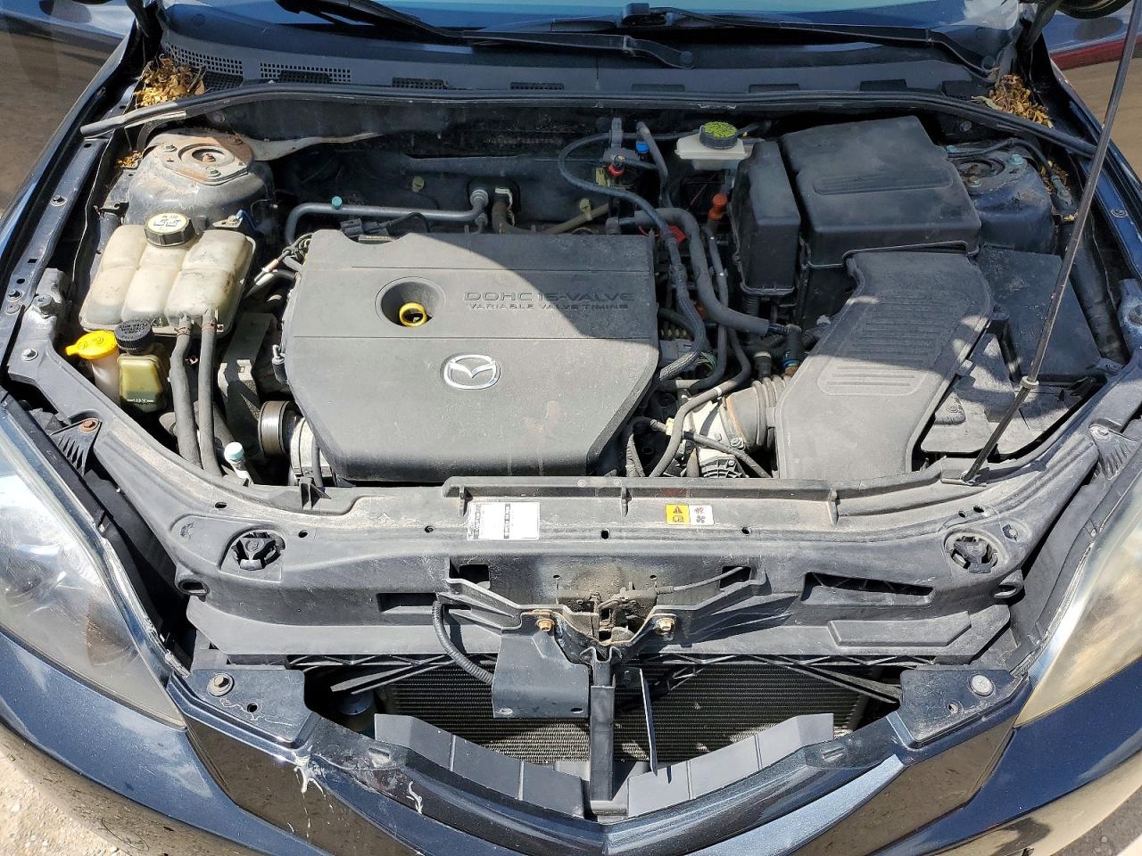 2008 Mazda 3 I Black vin: JM1BK34F981178868