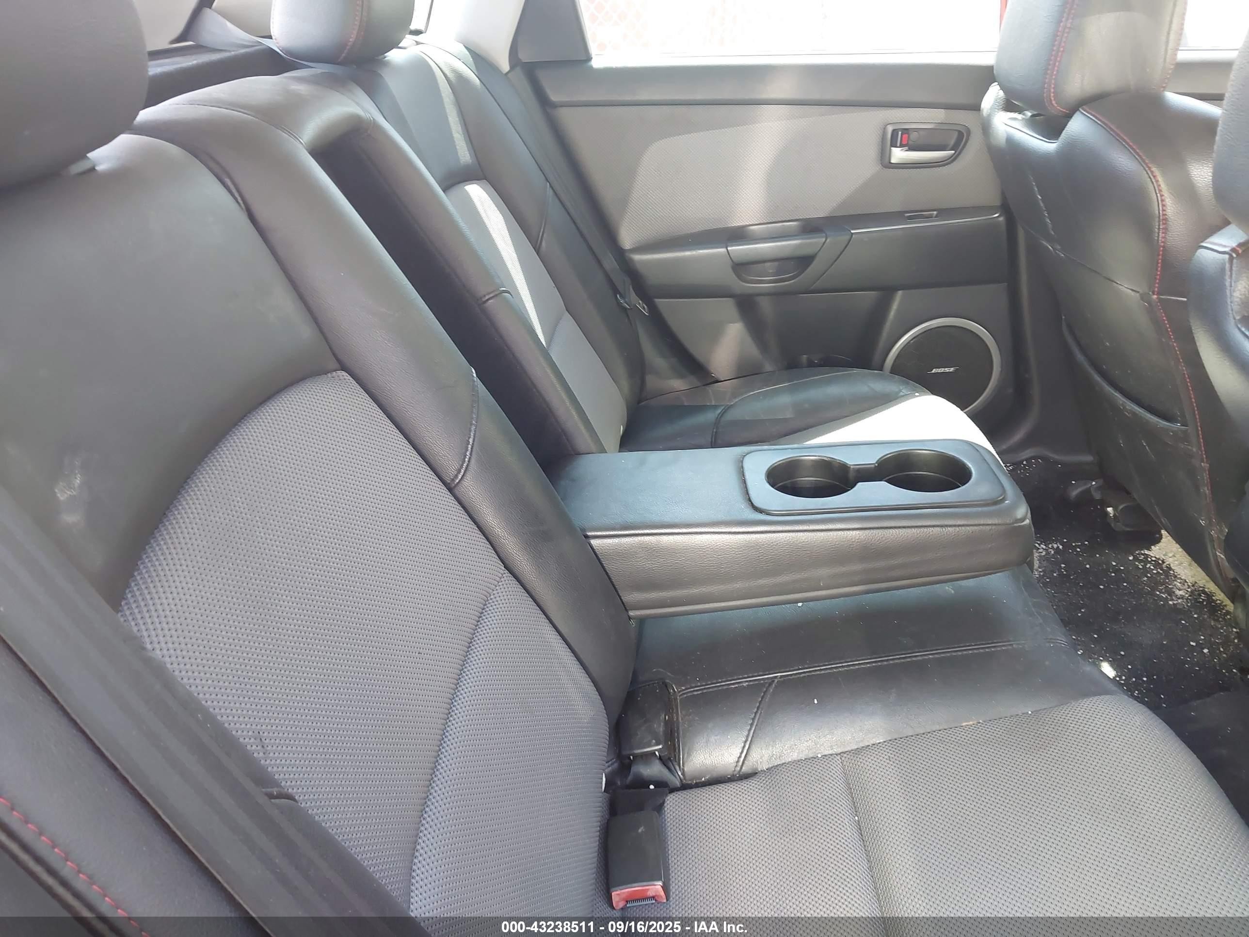 2007 Mazda Mazdaspeed3 Grand Touring Красный vin: JM1BK34L071686263