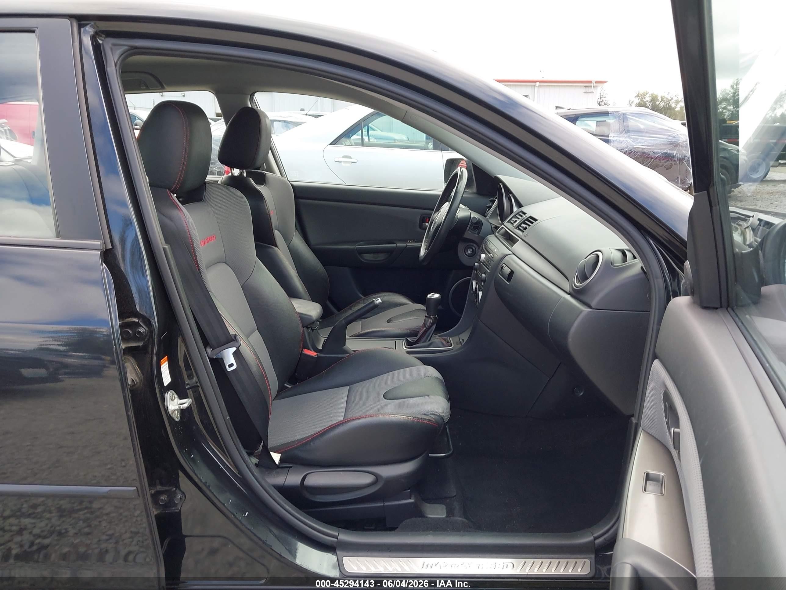 2007 Mazda Mazdaspeed3 Sport Черный vin: JM1BK34L071773886