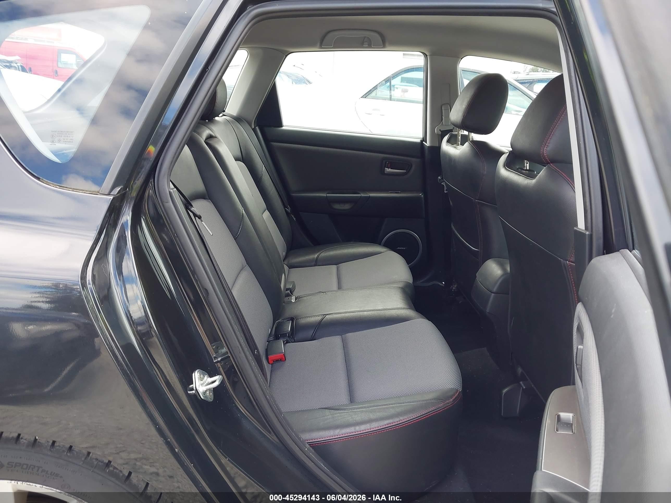 2007 Mazda Mazdaspeed3 Sport Черный vin: JM1BK34L071773886