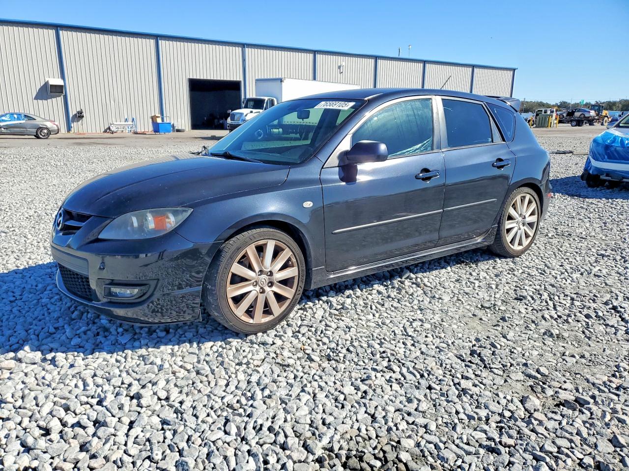 2008 Mazda Speed 3 Black vin: JM1BK34L181160306