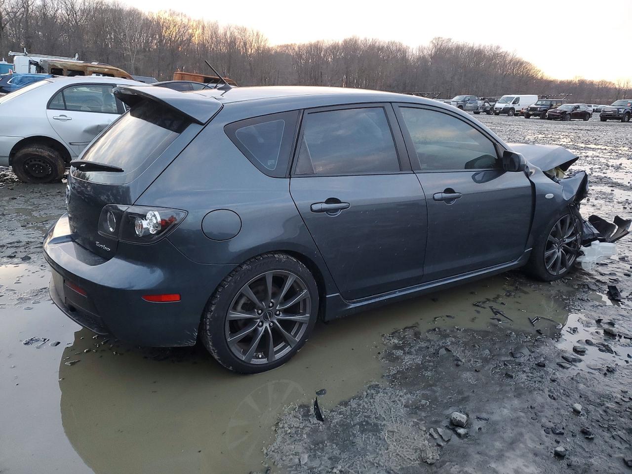 2008 Mazda Speed 3 Blue vin: JM1BK34L381181772