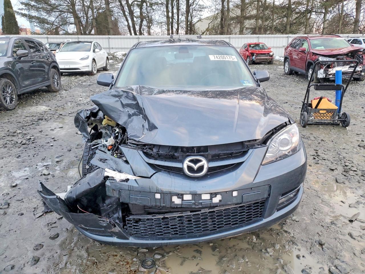 2008 Mazda Speed 3 Blue vin: JM1BK34L381181772