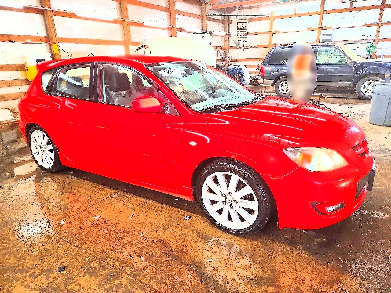 2008 Mazda Speed 3 Красный vin: JM1BK34L381791154