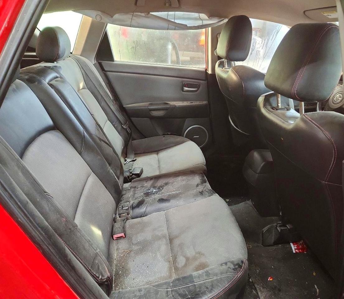 2008 Mazda Speed 3 Красный vin: JM1BK34L381791154