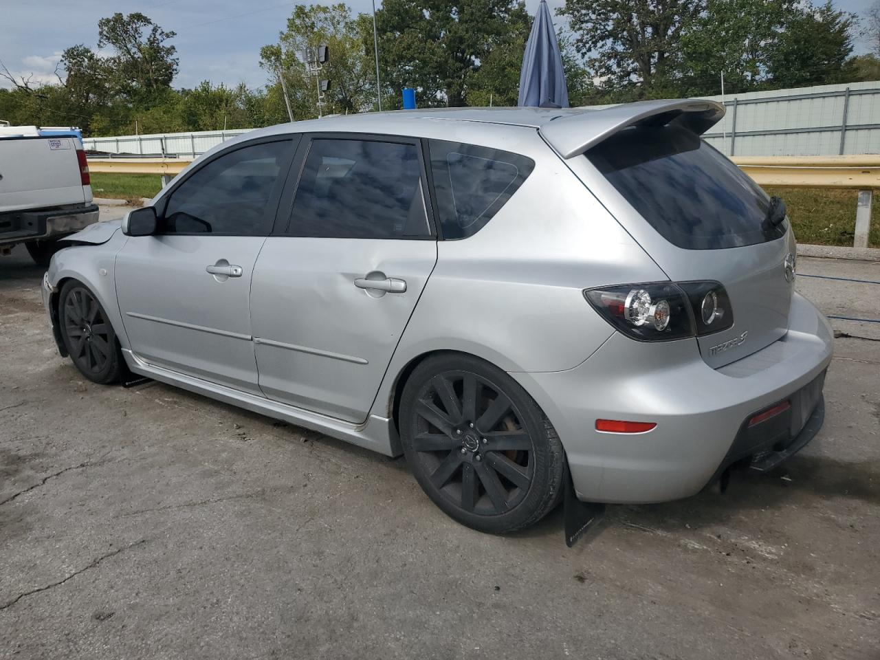 2008 Mazda Speed 3 Silver vin: JM1BK34L381834634