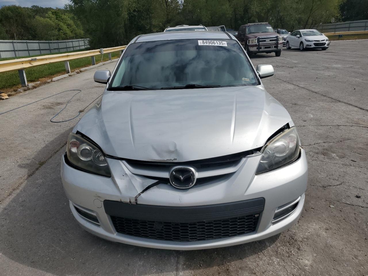 2008 Mazda Speed 3 Silver vin: JM1BK34L381834634
